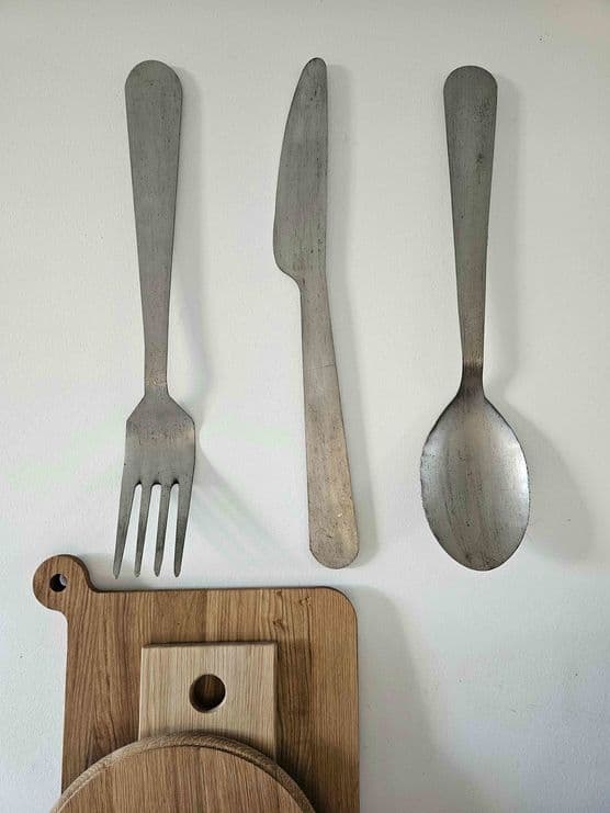 Besteck und Messer