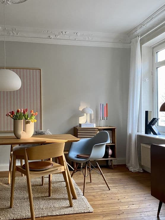 Wohnideen mit Stühlen von Charles & Ray Eames