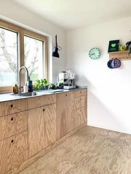 Wohnideen für Holzliebhaber: Sperrholz und Plywood