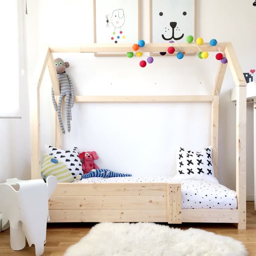 Kleine Kinderzimmer einrichten & gestalten