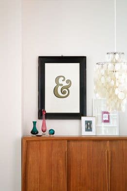 Typografie Ideen für deine Wohnung
