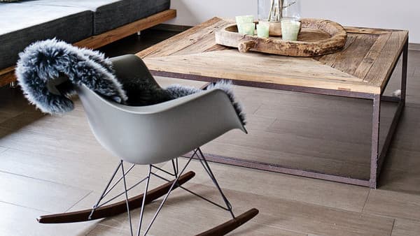 Der Eames RAR Rocking Armchair Schaukelstuhl