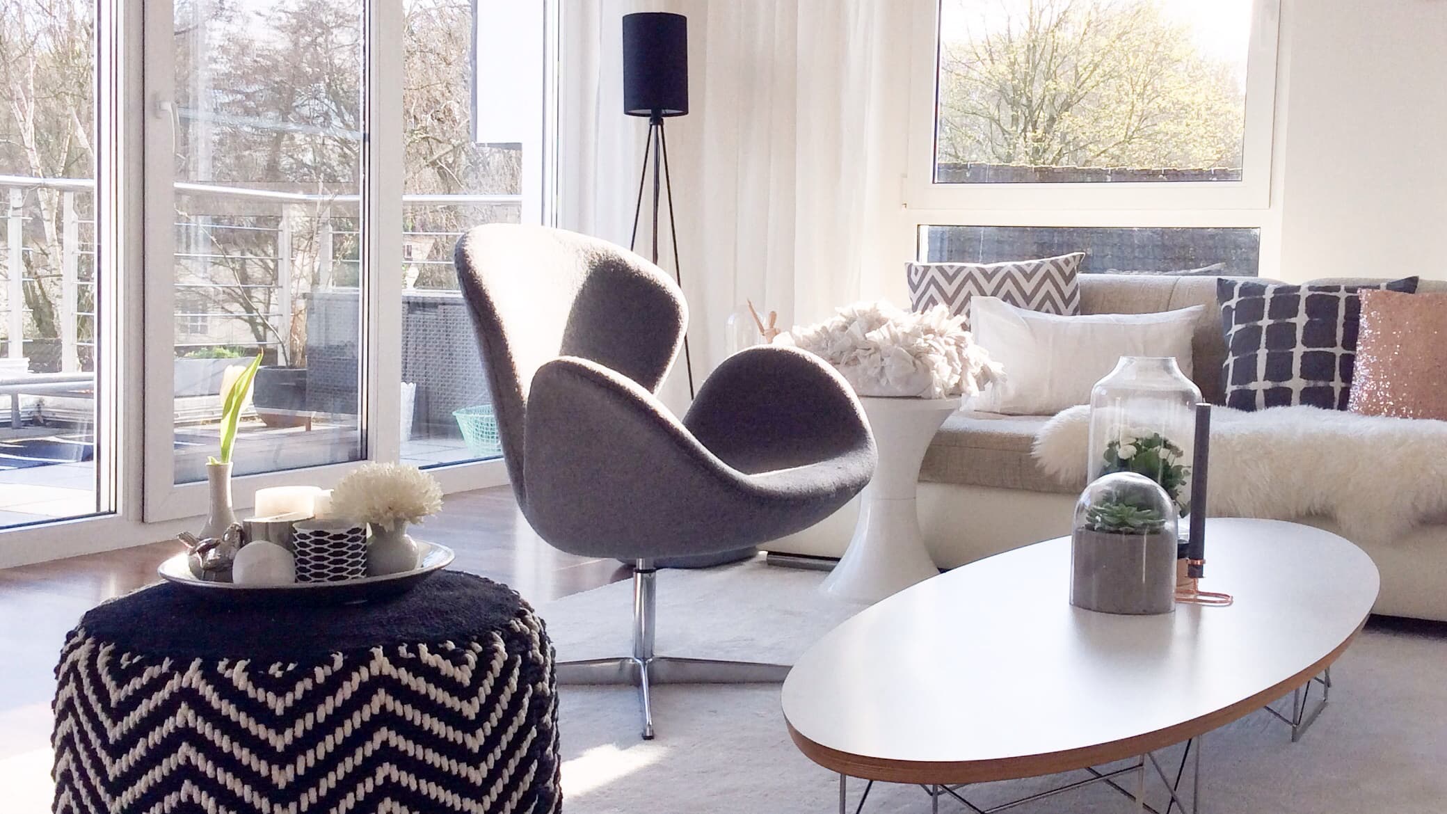 Der Swan Chair von Arne Jacobsen