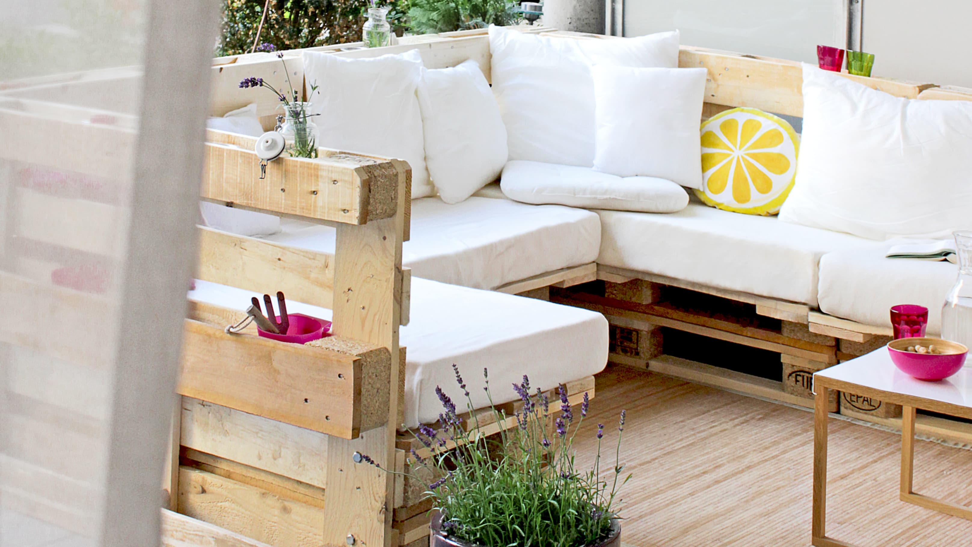 DIY: Möbel aus Euro-Paletten selber bauen
