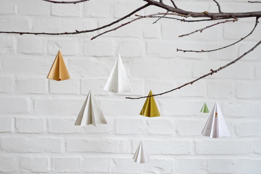 Die schönsten Ideen für Weihnachtsdeko aus Papier