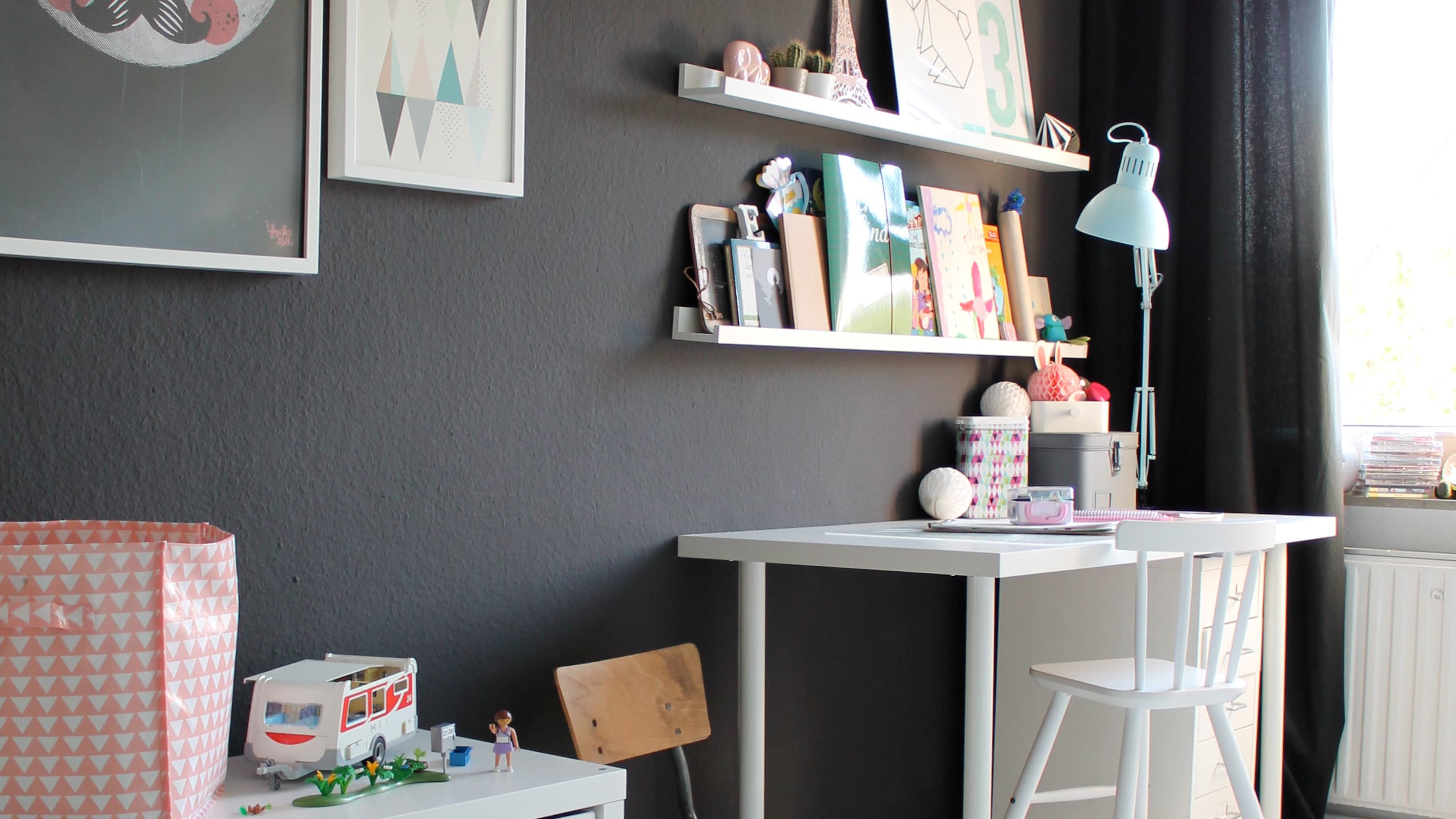 Die schönsten Ideen für die Wandfarbe im Kinderzimmer