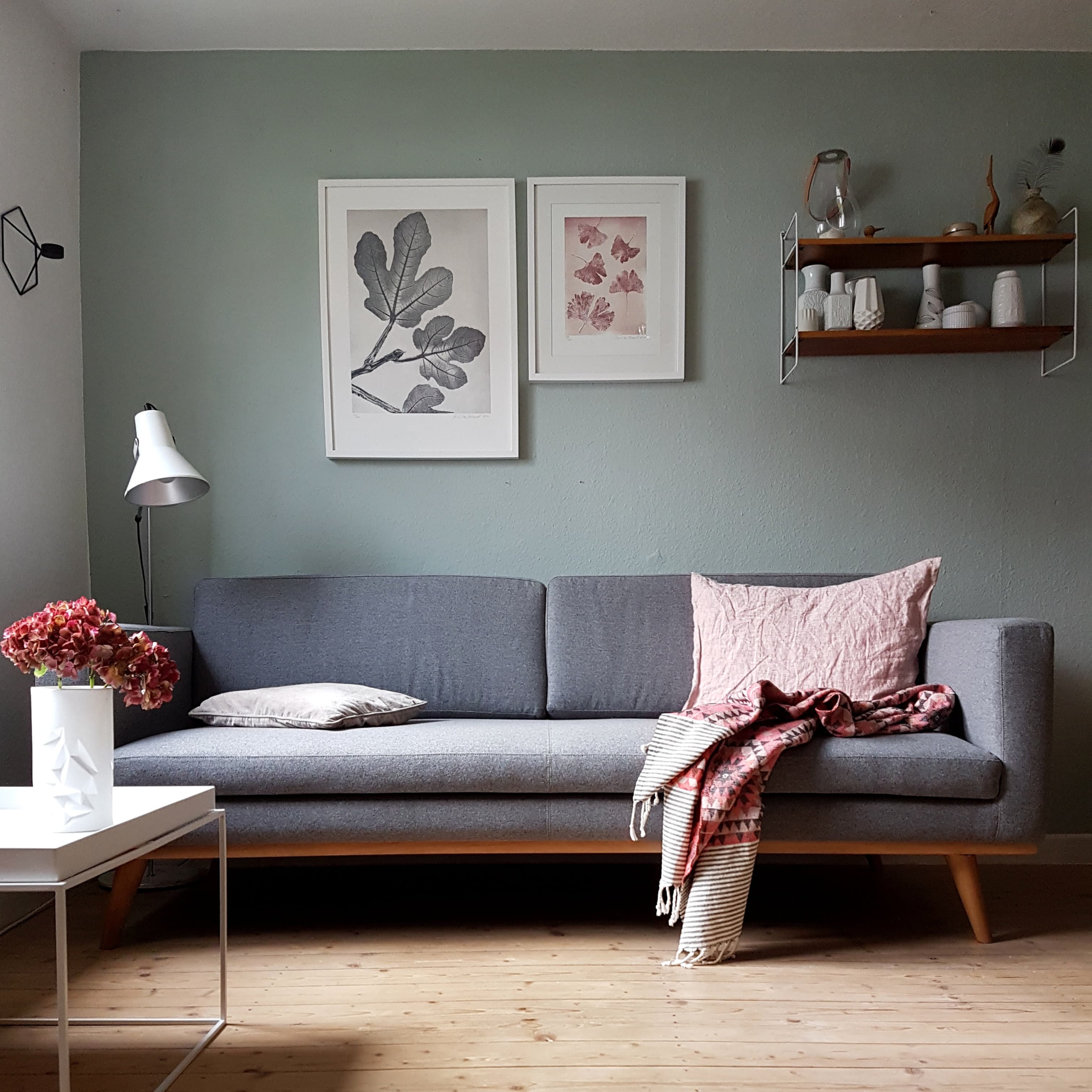Die schönsten Ideen für die Wandfarbe im Wohnzimmer