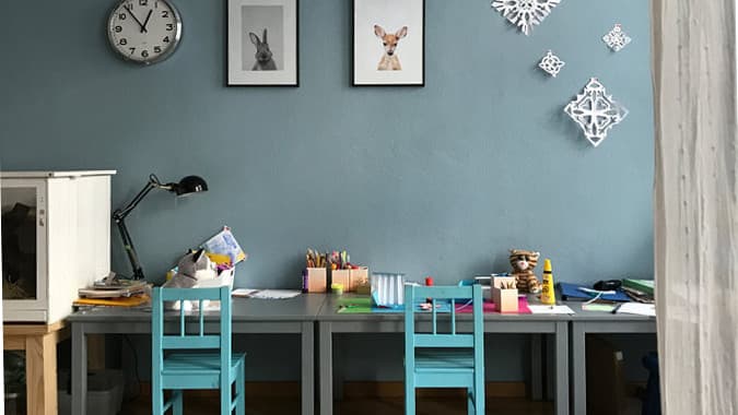 Wandfarbe Blau und Petrol: Die besten Ideen für Blautöne