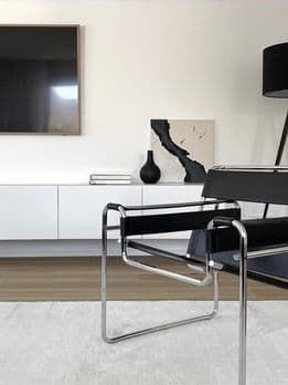 Der Wassily Chair (B3) von Marcel Breuers